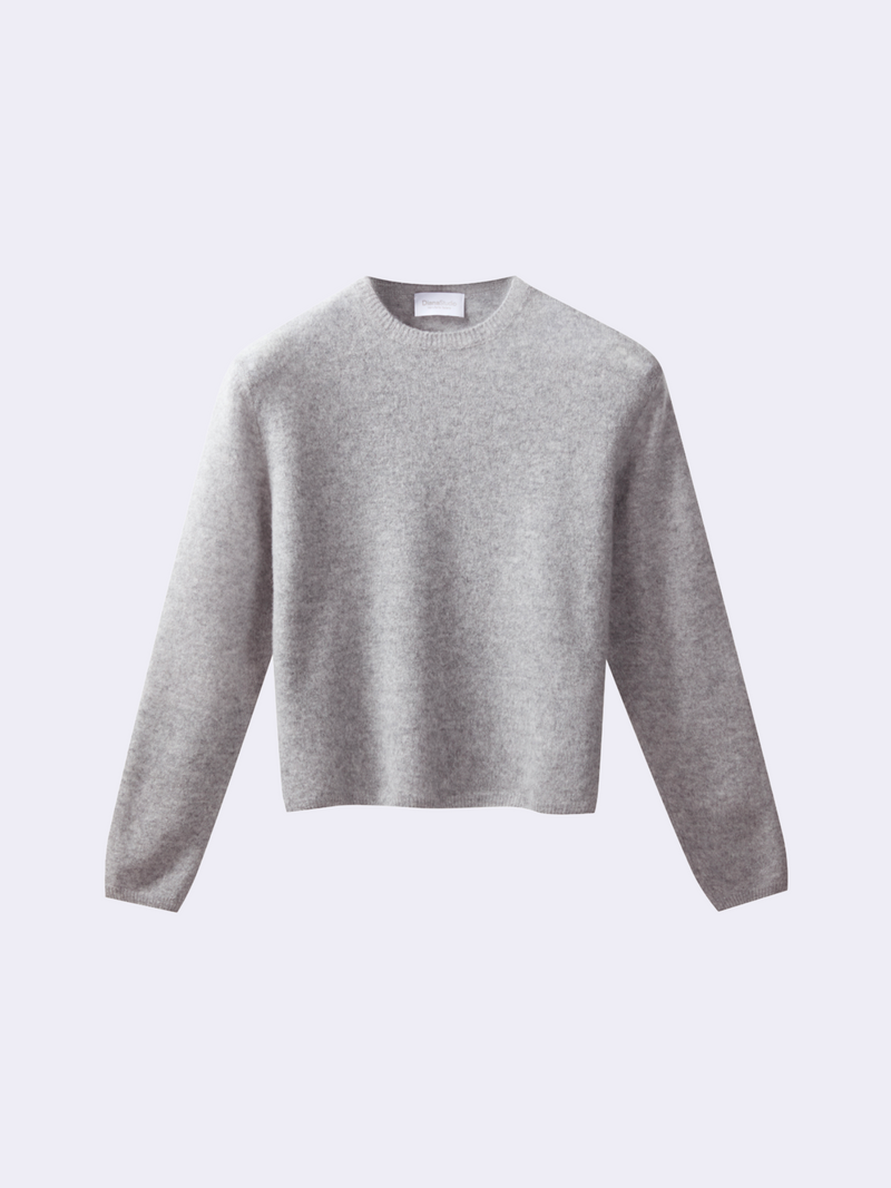 Girocollo nuvola in Cashmere e Lana