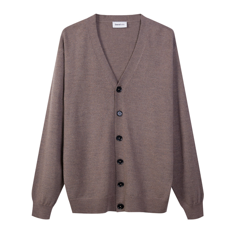 Cardigan in Lana Merino extrafine