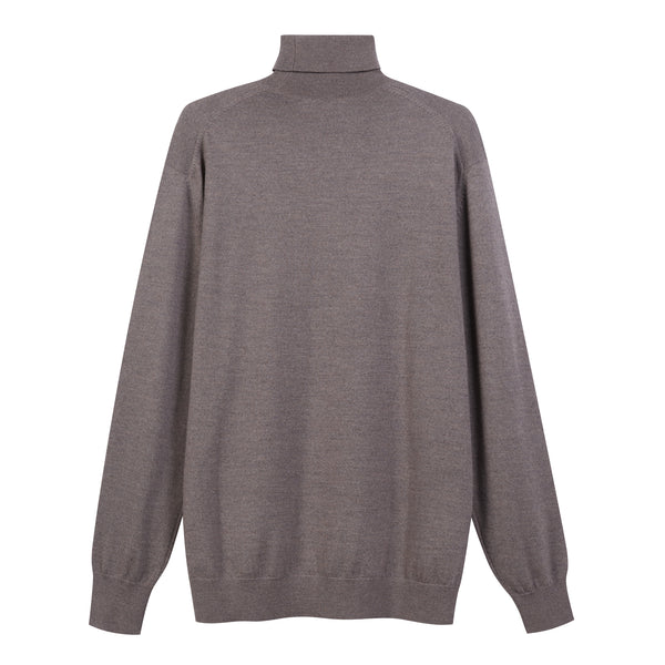 Turtleneck in 100% extra-fine Merino wool