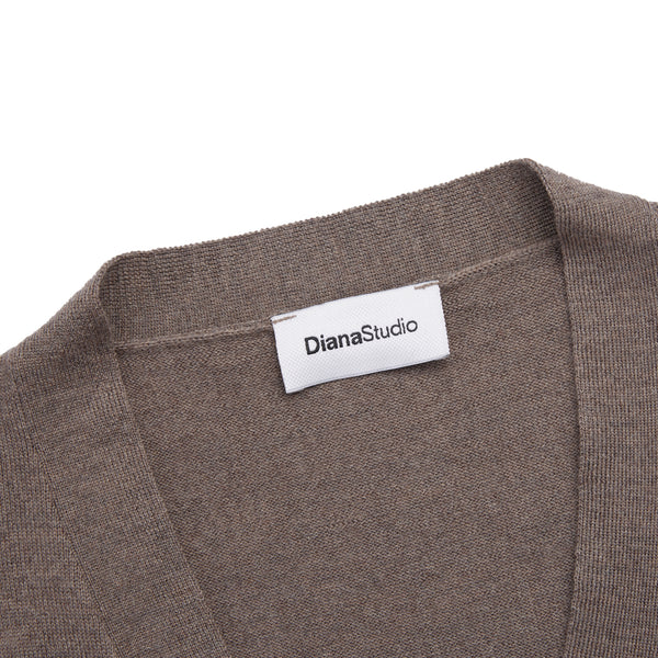 Cardigan in 100% Lana Merino extrafine