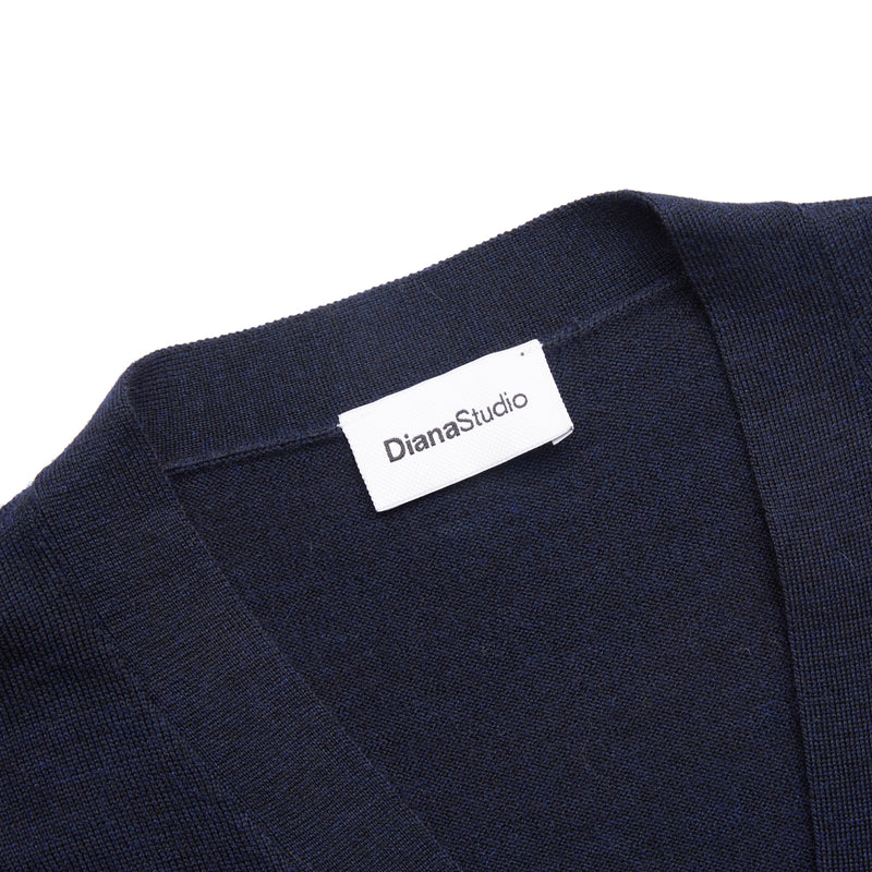 Cardigan in Lana Merino extrafine
