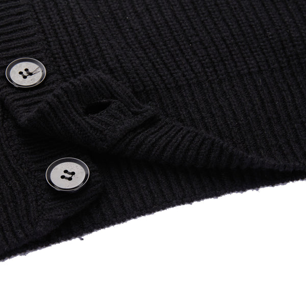 English Knit Wool Cardigan