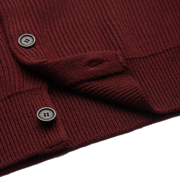 Giacca con bottoni in Lana Merino Extrafine