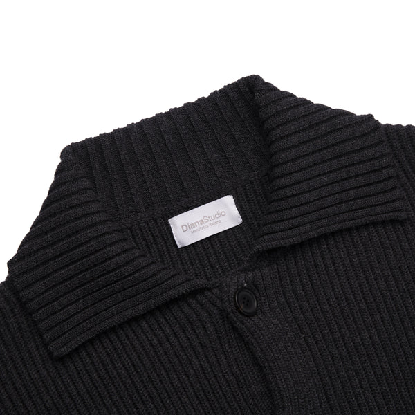 Giacca con bottoni in Lana Merino Extrafine