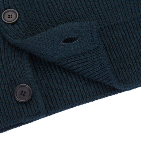 Giacca con bottoni in Lana Merino Extrafine