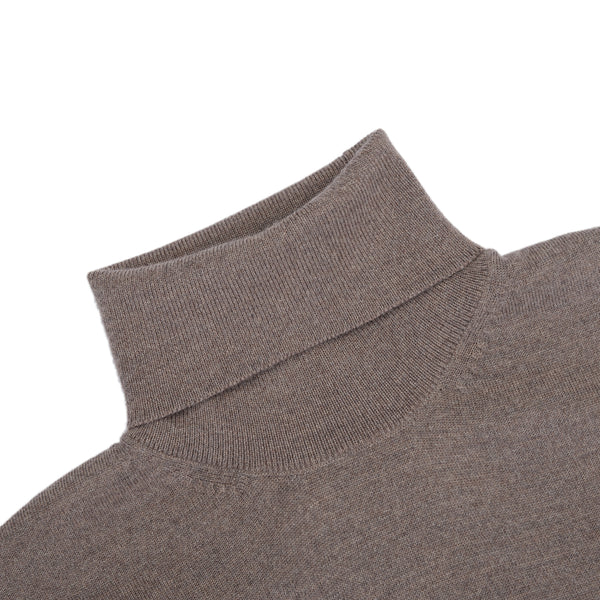 Turtleneck in 100% extra-fine Merino wool