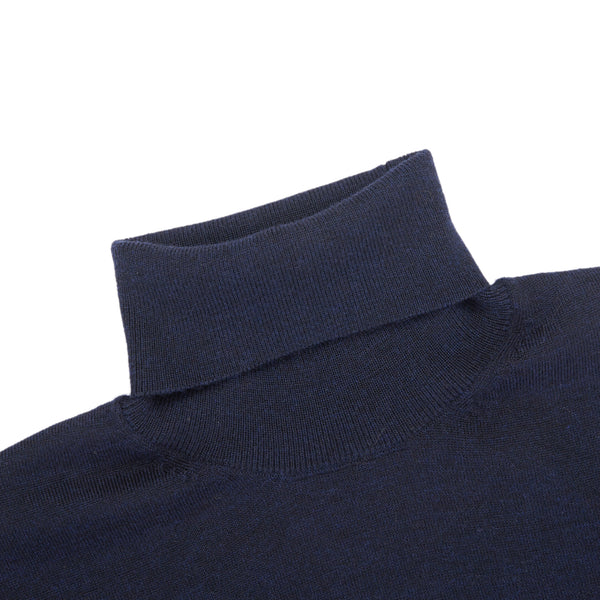 Turtleneck in 100% extra-fine Merino wool