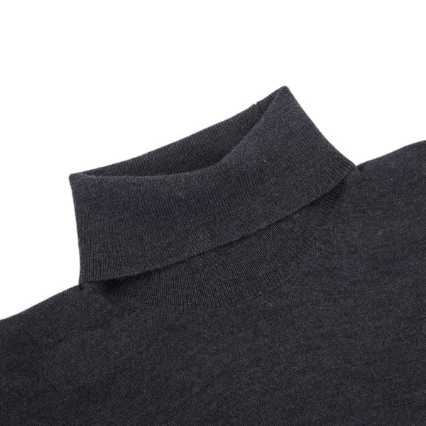 Turtleneck in 100% extra-fine Merino wool