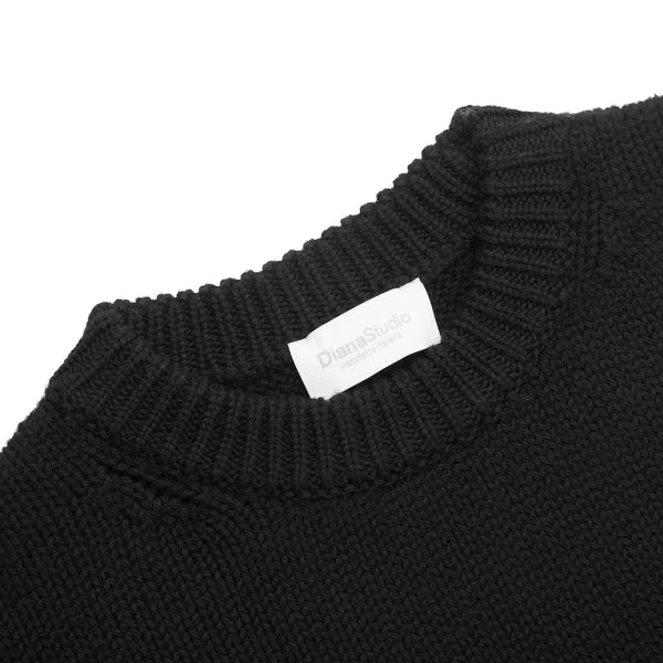 Girocollo Boxy in Lana