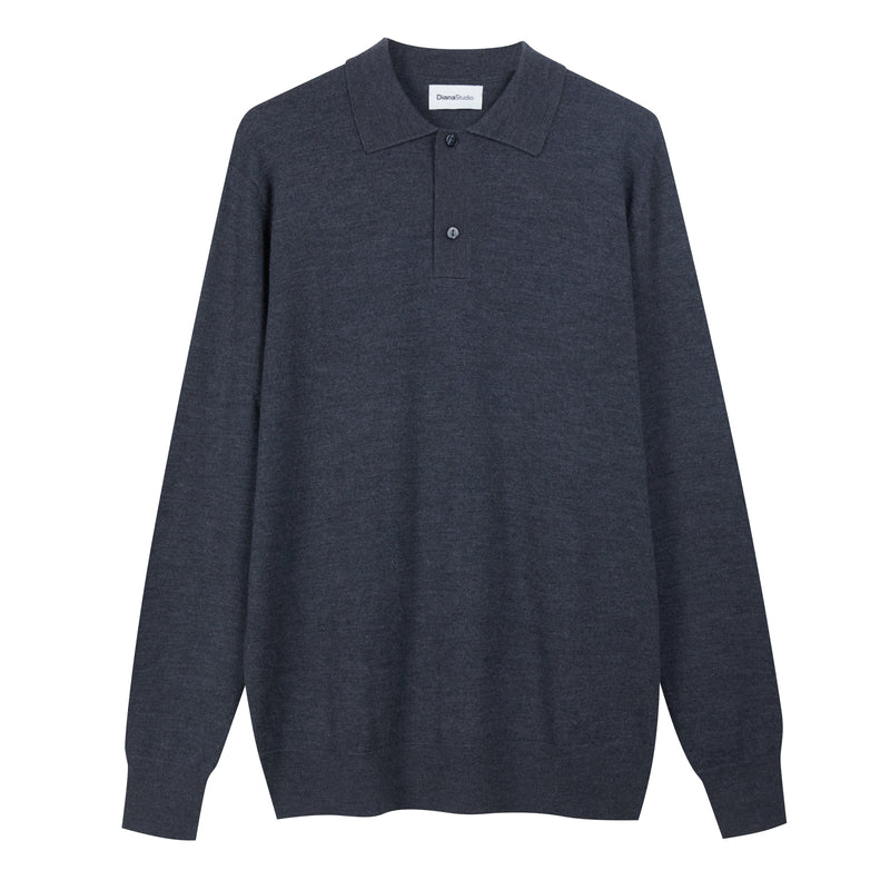 Polo in Lana Merino extrafine