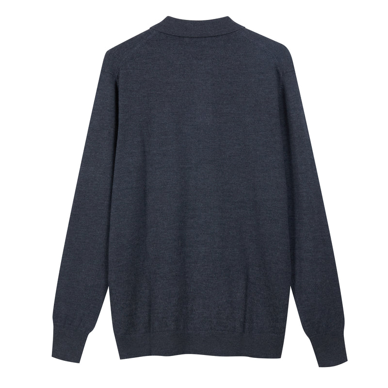 Polo in Lana Merino extrafine