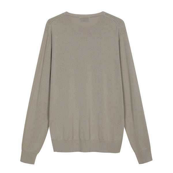 Girocollo in Cotone Leggero - Variante Beige - Immagine 4