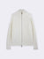 Zip-Jacke aus extrafeiner Merinowolle