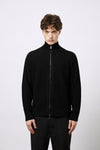 Giacca zip in Lana Merino extrafine