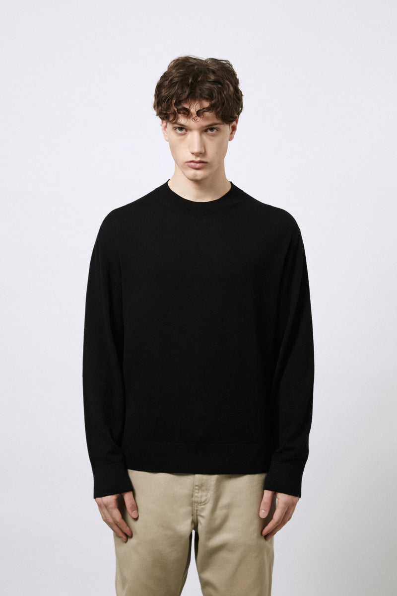 Girocollo in Cashmere e Lana Merino extrafine