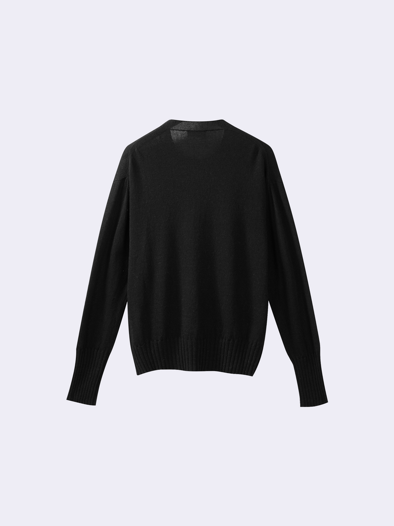 Girocollo in Lino e Cashmere