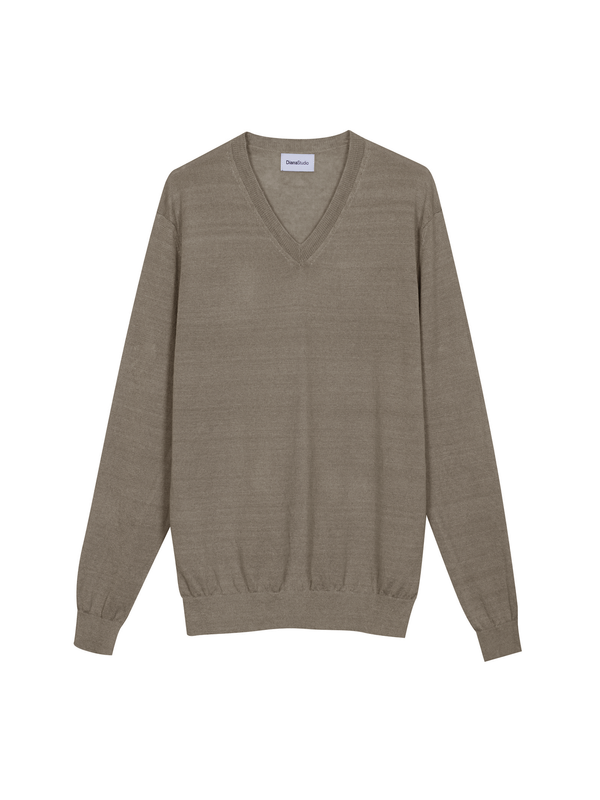 Scollo a V in Lino