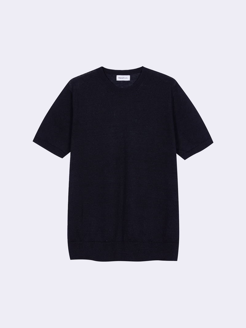 Leinen-T-Shirt
