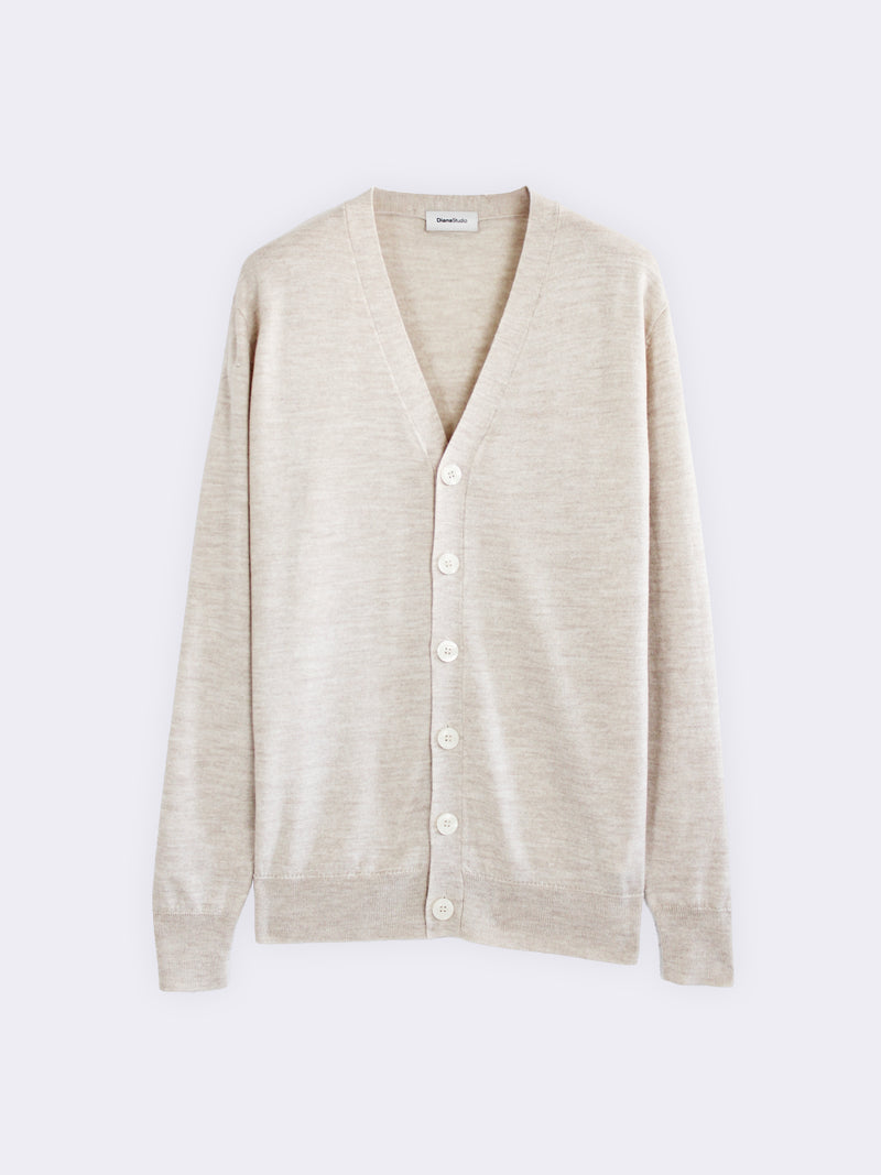 Extra-fine Merino Wool Cardigan