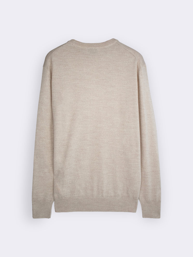 Girocollo in Lana Merino extrafine