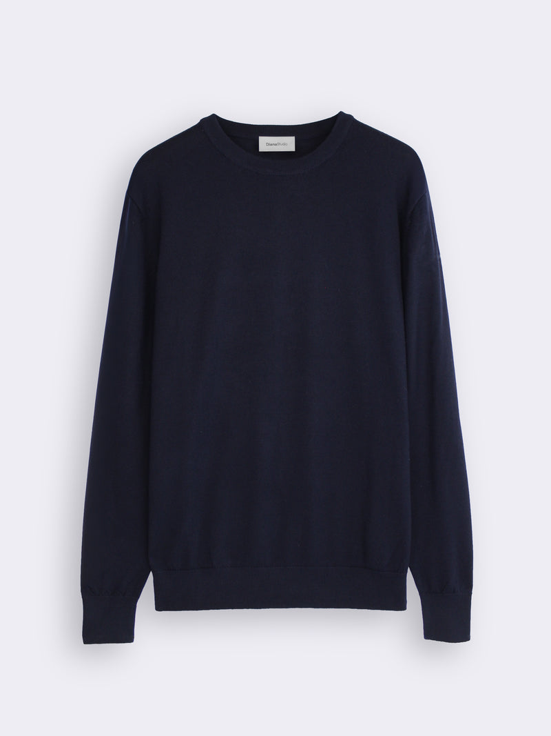 Girocollo in Lana Merino extrafine