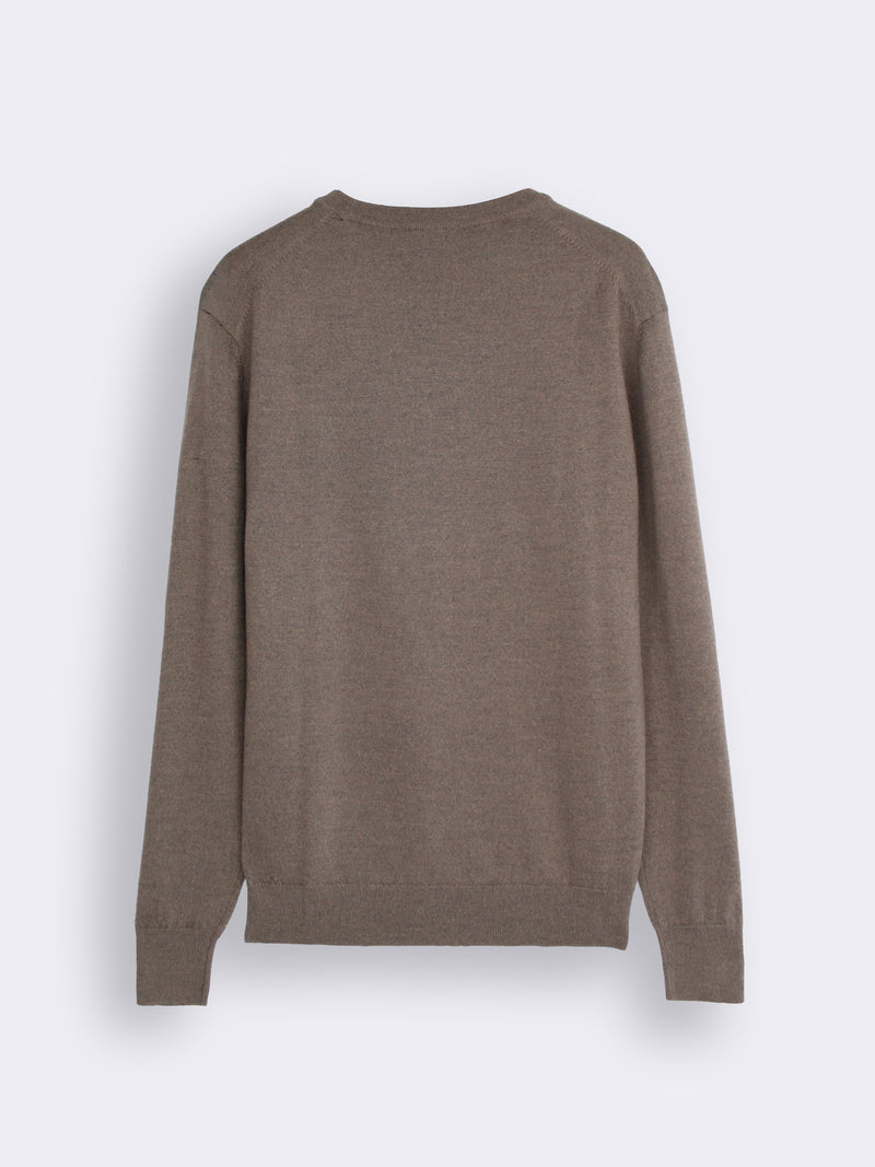 Girocollo in Lana Merino extrafine