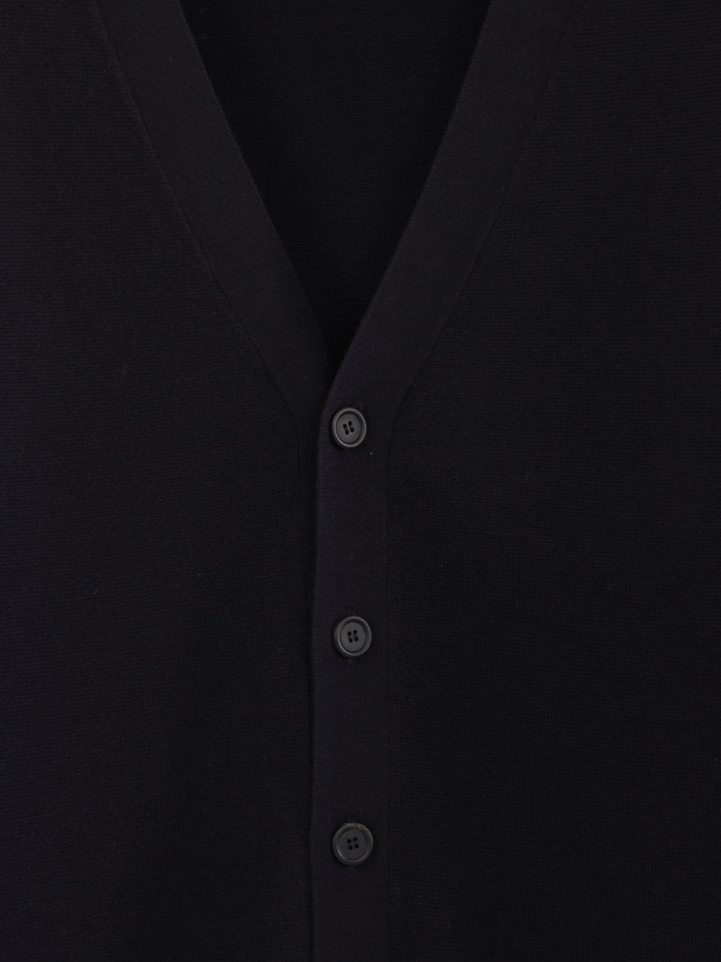 Cardigan in Lana Merino punto Milano