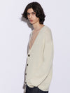 Cardigan over in Cotone