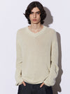 Maglia scollo a V over in Cotone