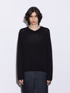 Maglia scollo a V over in Cotone