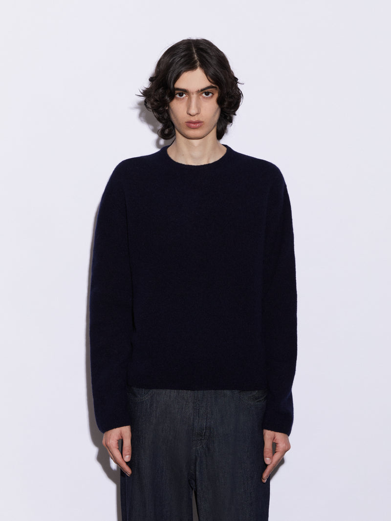 Girocollo nuvola in Cashmere e Lana