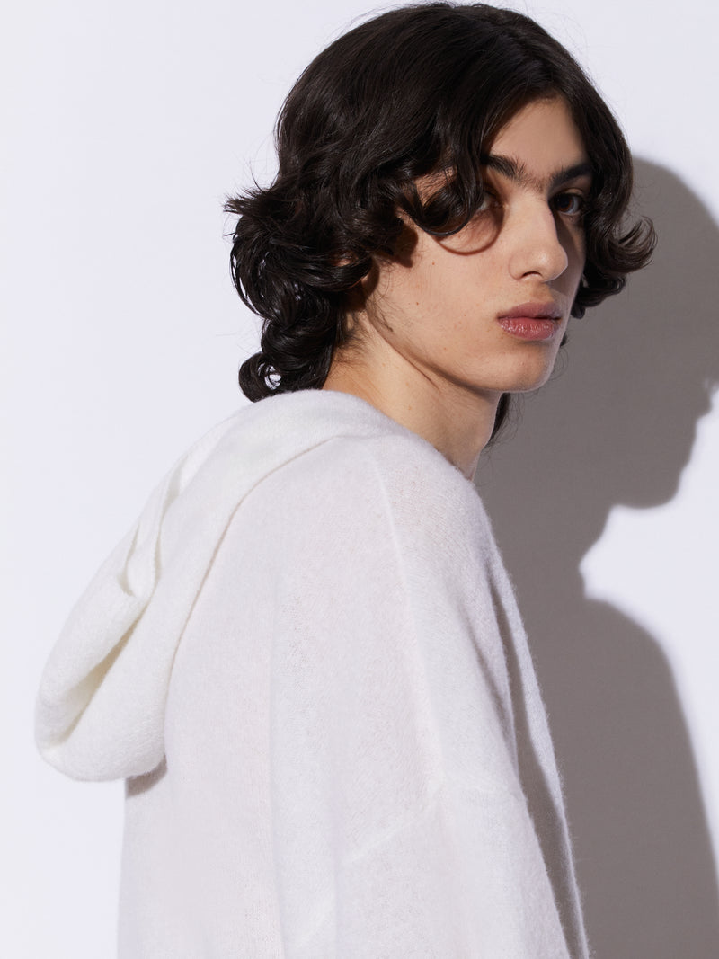 Felpa nuvola in Cashmere e Lana