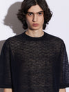 T-shirt in Lino e Seta
