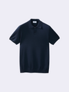 Polo in cotone con bottoni