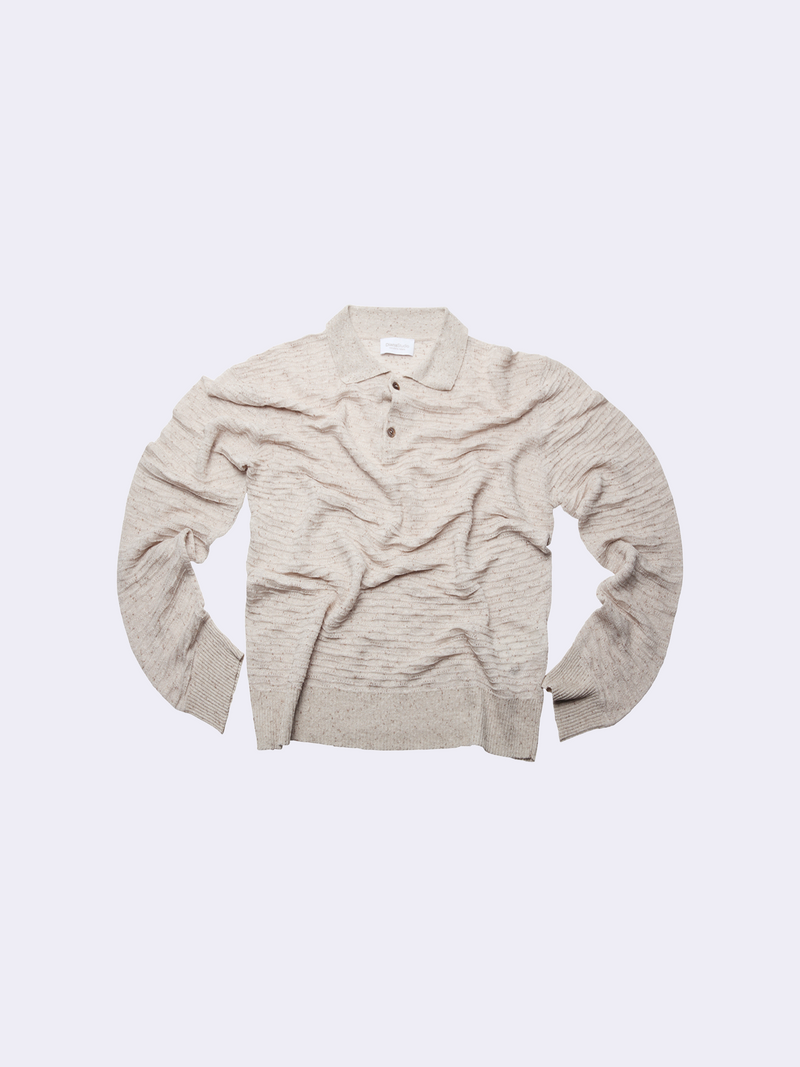 Polo in Lino e Seta