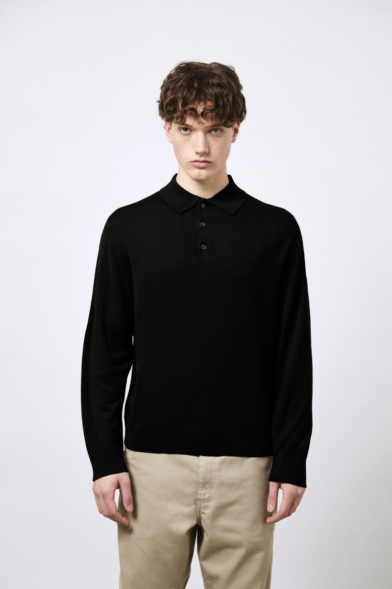 Polo in Cashmere e Lana Merino extrafine