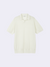 Polo sans boutons en lin pur