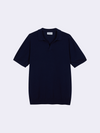 Polo senza bottoni in Cotone Leggero