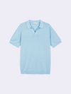 Polo senza bottoni in Cotone Leggero