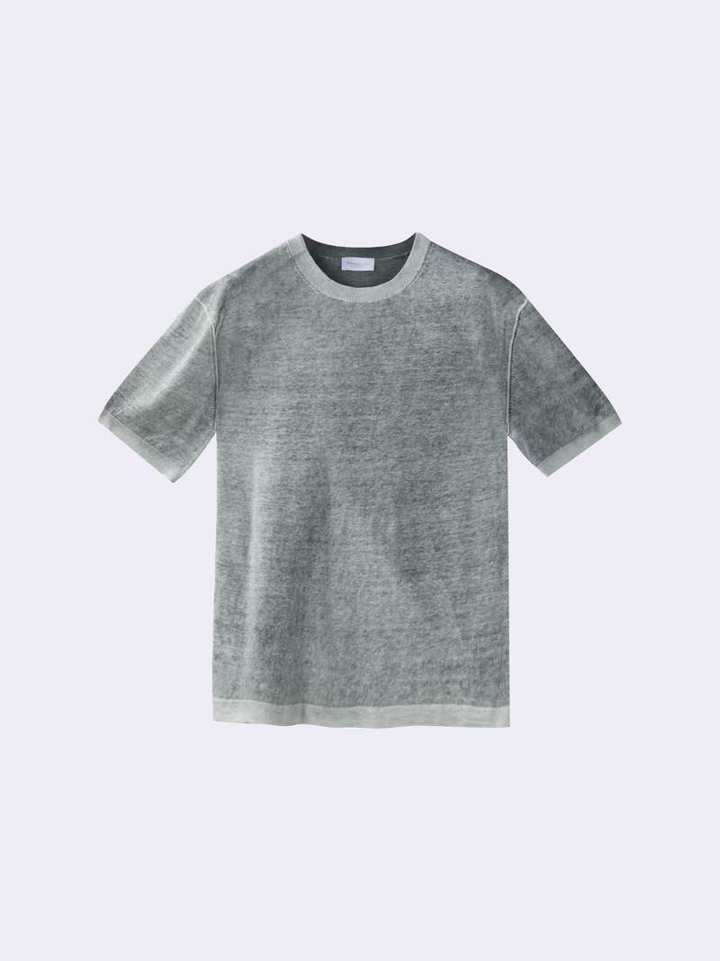 T-shirt in Lino aerografata a mano