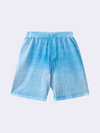 Shorts in Lino aerografati a mano