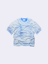 T-shirt in Lino aerografata a mano