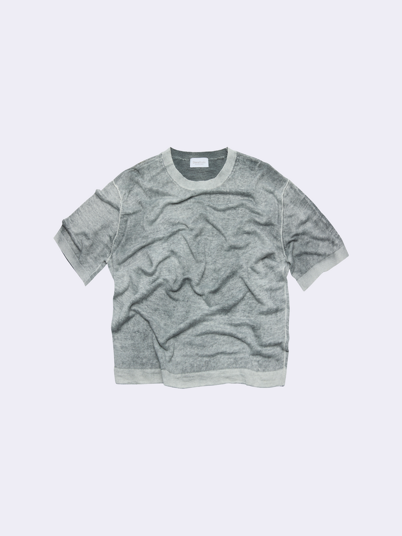 T-shirt in Lino aerografata a mano