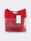 Boatneck in pura Lana con lavorazione casentino