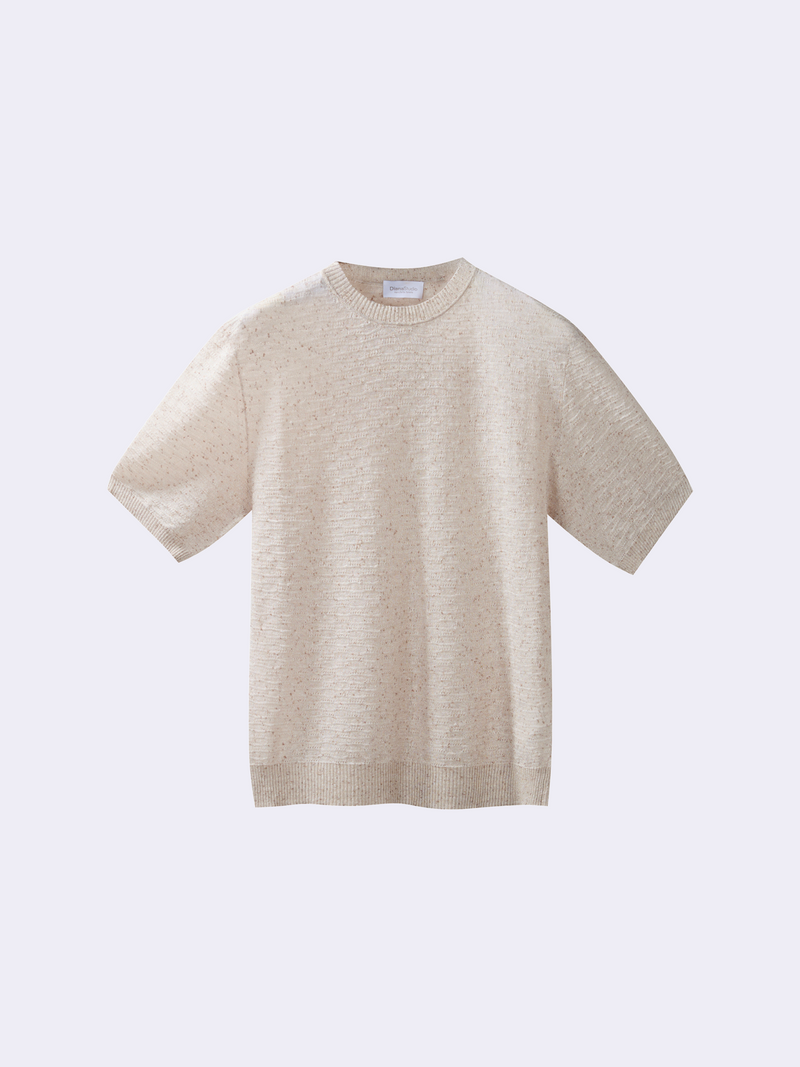 T-shirt in Lino e Seta