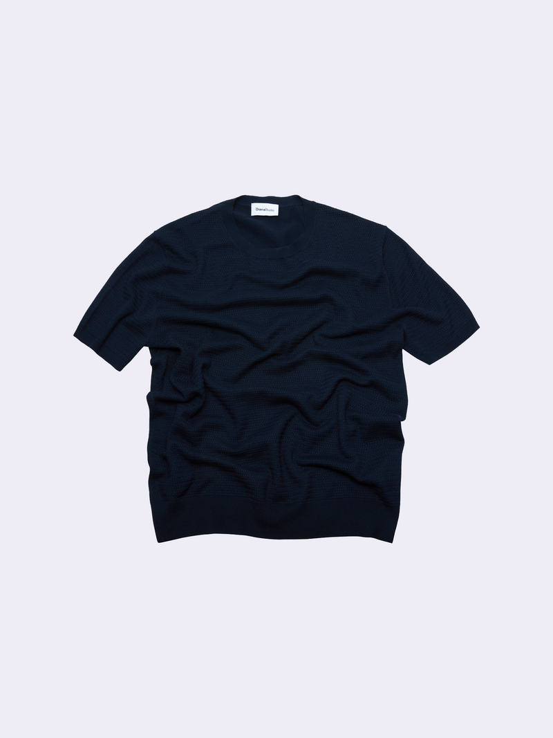 T-Shirt in Cotone leggero con struttura