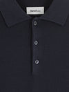 Feines Poloshirt aus Kaschmir und extrafeiner Merinowolle