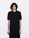 Polo in cotone con bottoni