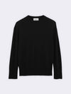 Rundhals-Pullover aus Kaschmir und extrafeiner Merinowolle