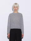 Girocollo nuvola in Cashmere e Lana